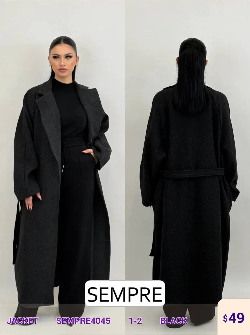 Жакет Sempre (Black, модель SEMPRE4045) оптом