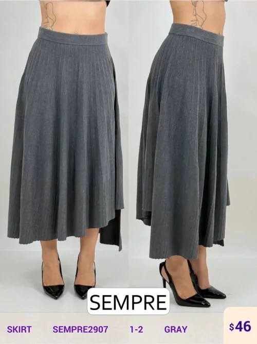 Юбка Sempre (Gray, модель SEMPRE2907) оптом
