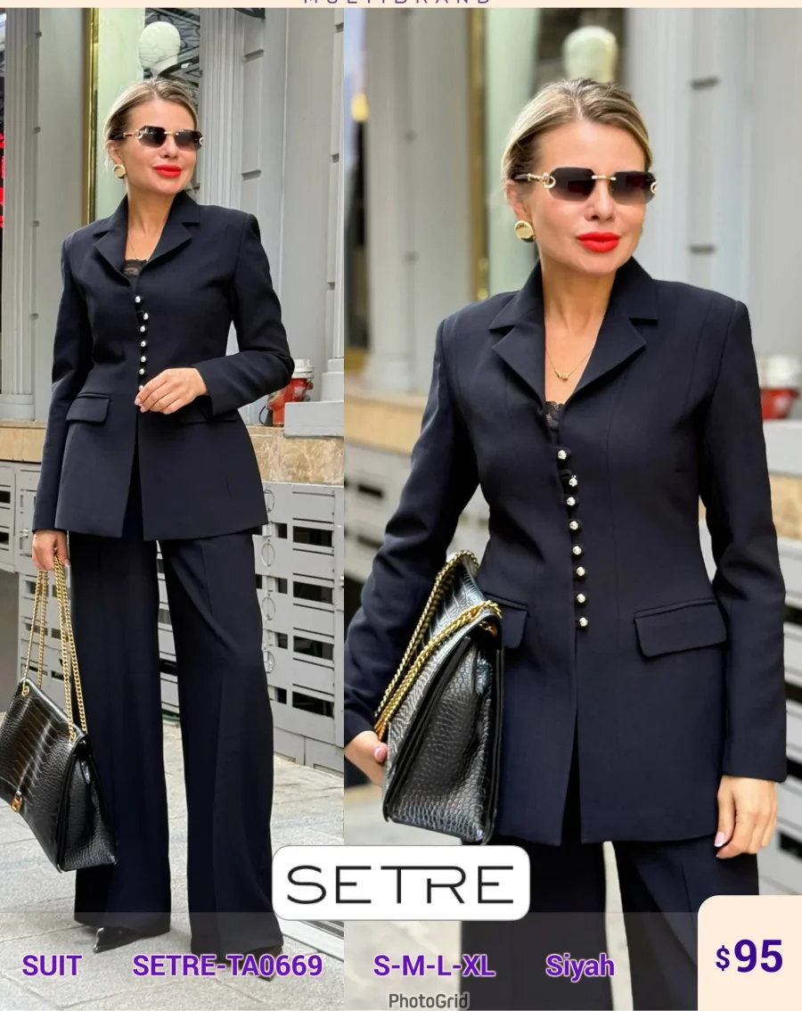 Костюмы и комплекты SETRE (Black, модель SETRE-TA0669) оптом