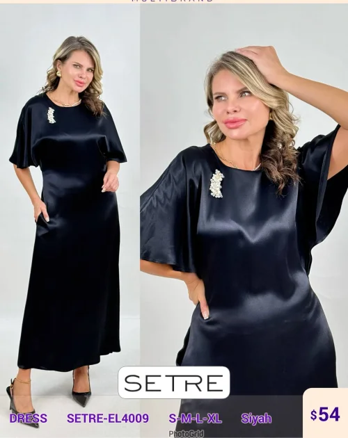Платье SETRE (Black, модель SETRE-EL4009) оптом