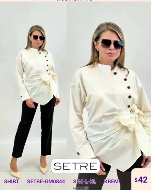 Рубашка SETRE (Cream, модель SETRE-GM0844) оптом