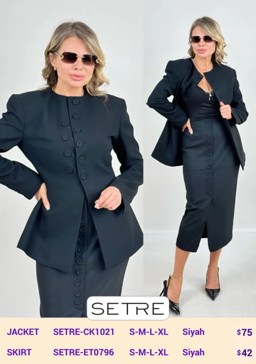 Юбка SETRE (Black, модель SETRE-ET0796) оптом