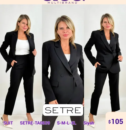Костюмы и комплекты SETRE (Черный, модель SETRE-TA0639) оптом