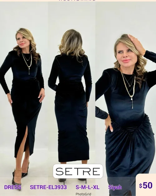 Платье SETRE (Black, модель SETRE-EL3933) оптом