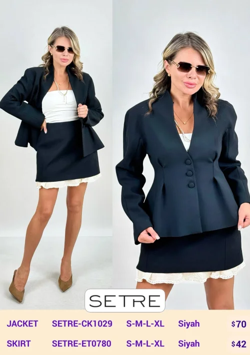 Юбка SETRE (Black, модель SETRE-ET0780) оптом