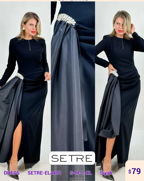 Платье SETRE (Black, модель SETRE-EL4401) оптом