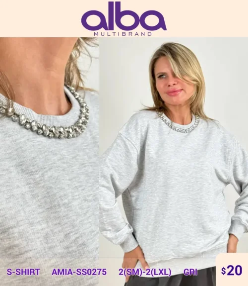 Рубашка SETRE (Gray, модель AMIA-SS0275) оптом