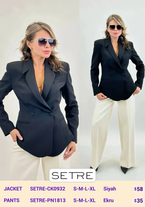 Жакет SETRE (Black, модель SETRE-CK0932) оптом