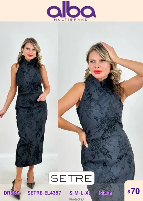 Платье SETRE (Black, модель SETRE-EL4357) оптом