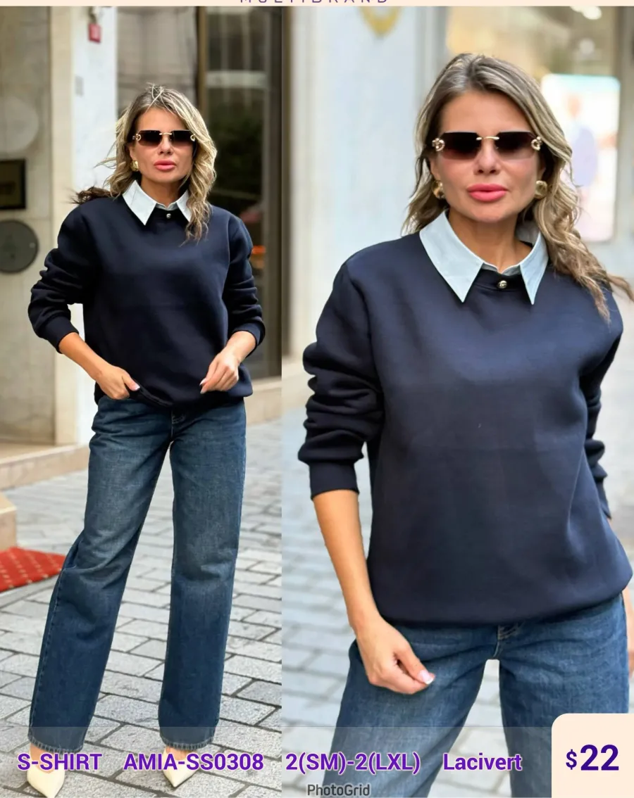 Рубашка SETRE (Navy, модель AMIA-SS0308) оптом