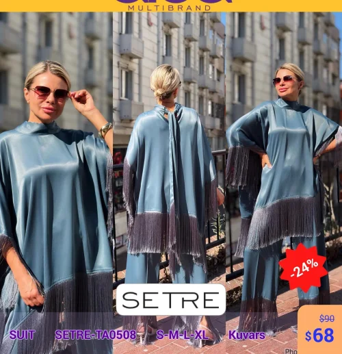 Костюм SETRE (S= =ХL KUVARS, модель SETRE-TA0508) оптом