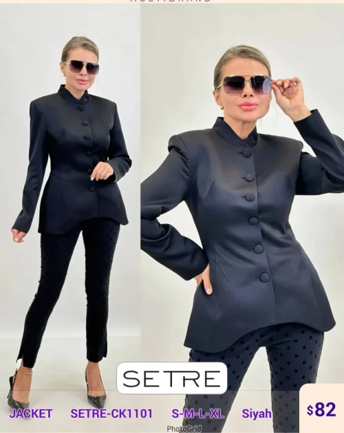 Жакет SETRE (Black, модель SETRE-CK1101) оптом
