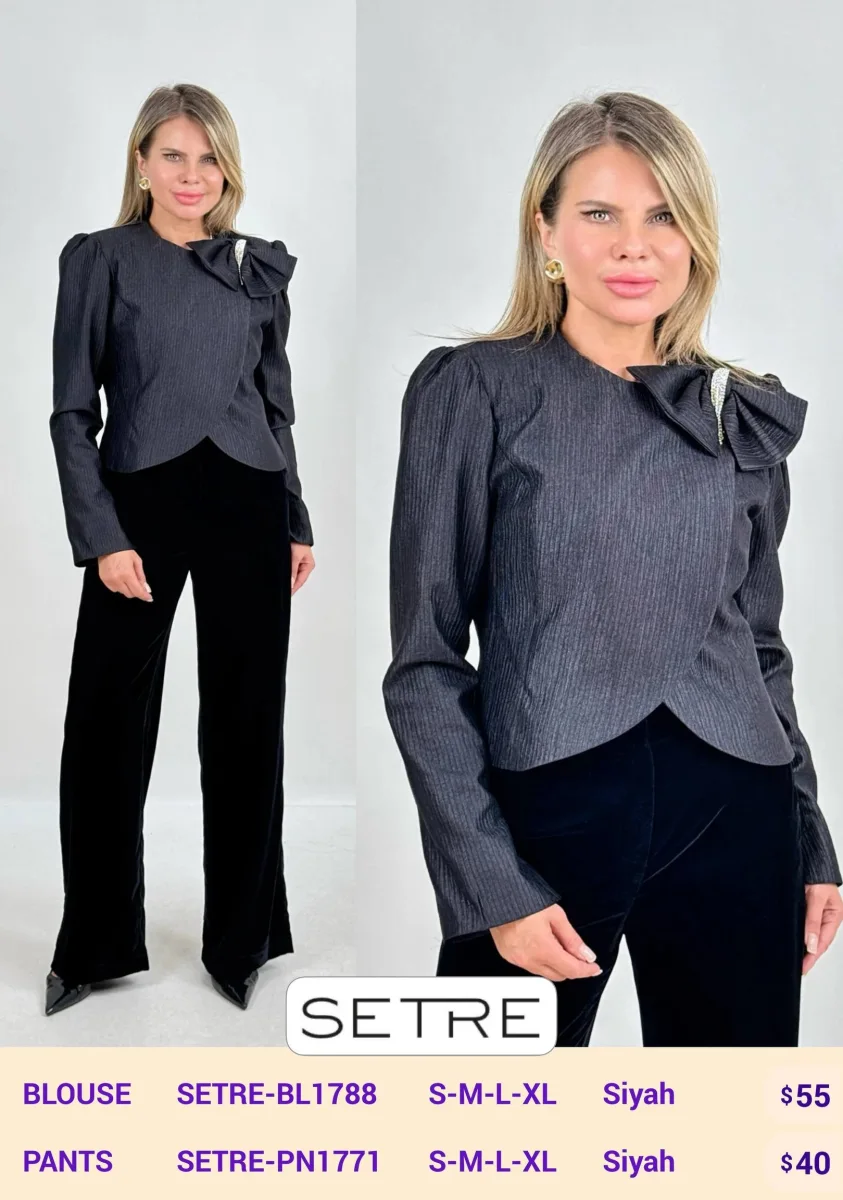 Брюки SETRE (Black, модель SETRE-PN1771) оптом