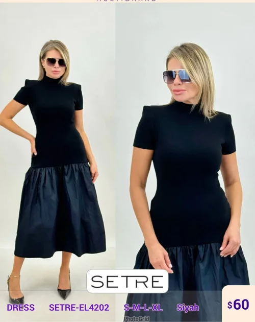 Платье SETRE (Black, модель SETRE-EL4202) оптом
