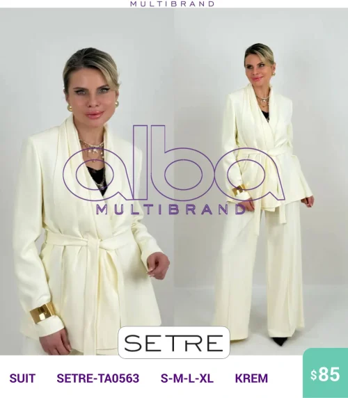 Костюмы и комплекты SETRE (Кремовый, модель SETRE-TA0563) оптом