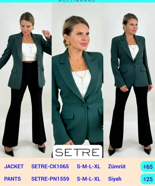 Жакет SETRE (Emerald, модель SETRE-CK1065) оптом