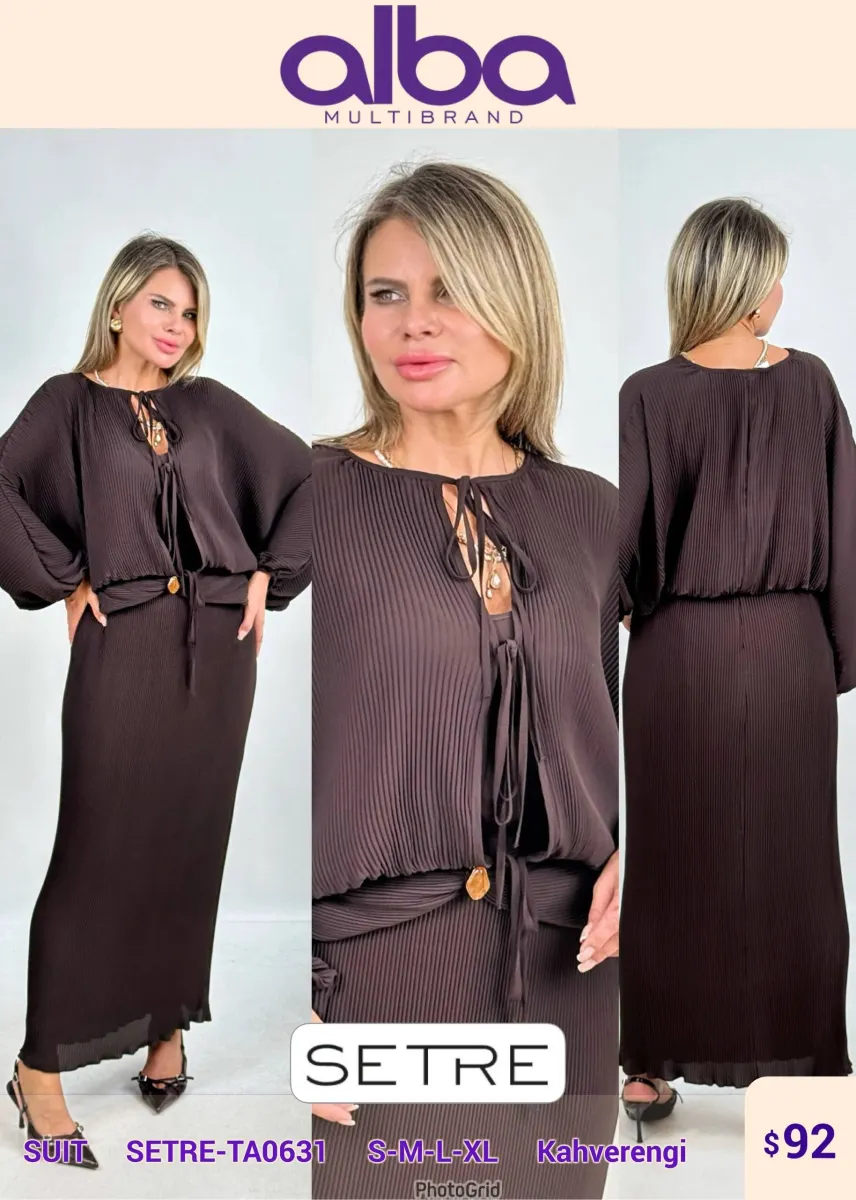 Костюмы и комплекты SETRE (Brown, модель SETRE-TA0631) оптом