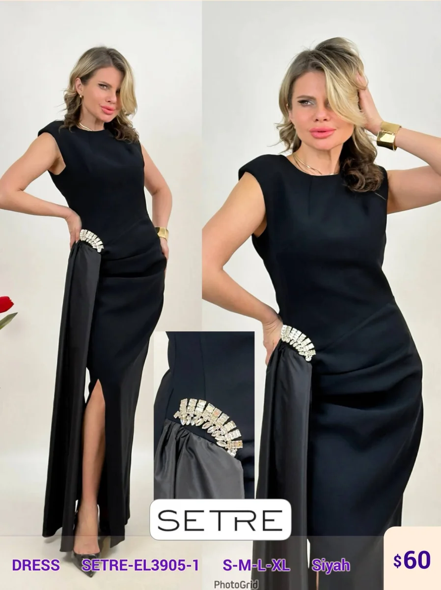 Платье SETRE (Black, модель SETRE-EL3905-1) оптом
