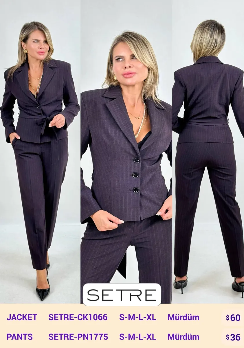 Брюки SETRE (Purple, модель SETRE-PN1775) оптом