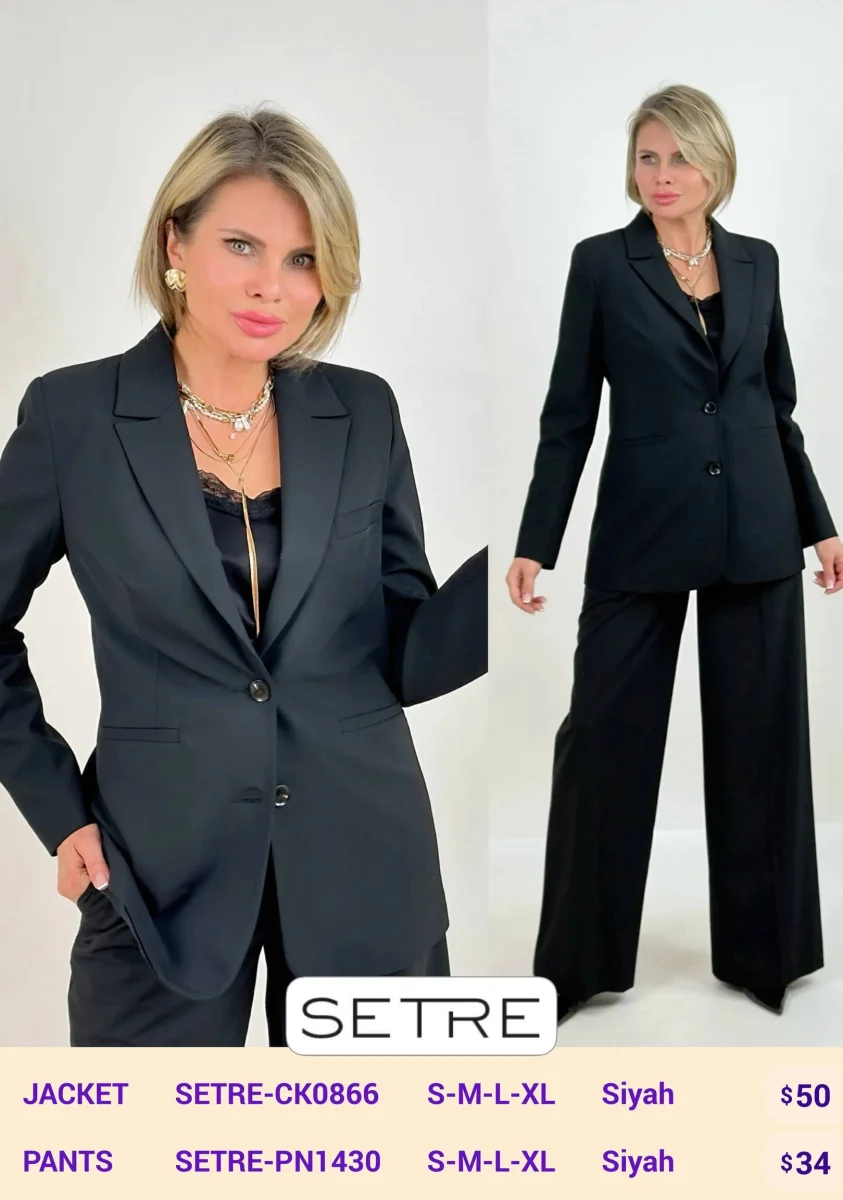 Жакет SETRE (Black, модель SETRE-CK0866) оптом