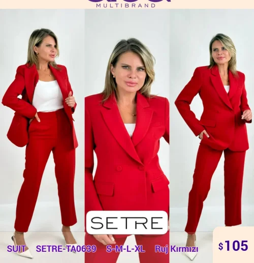 Костюмы и комплекты SETRE (Красный, модель SETRE-TA0639) оптом