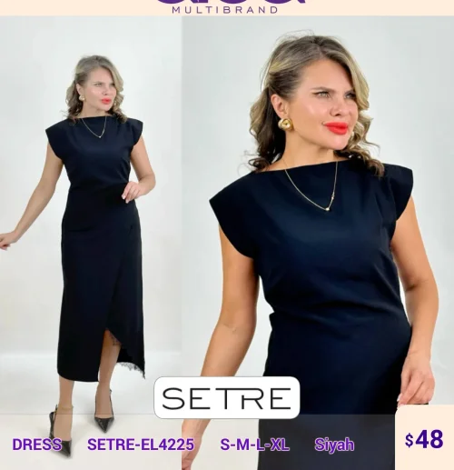 Платье SETRE (Черный, модель SETRE-EL4225) оптом