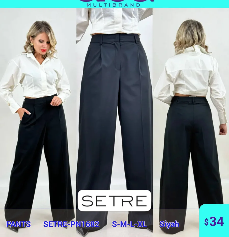 Брюки SETRE (Black, модель SETRE-PN1682) оптом