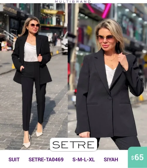 Костюмы и комплекты SETRE (Черный, модель SETRE-TA0469) оптом