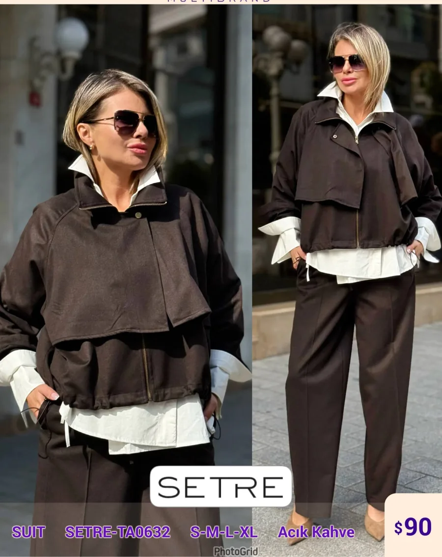 Костюмы и комплекты SETRE (Brown, модель SETRE-TA0632) оптом