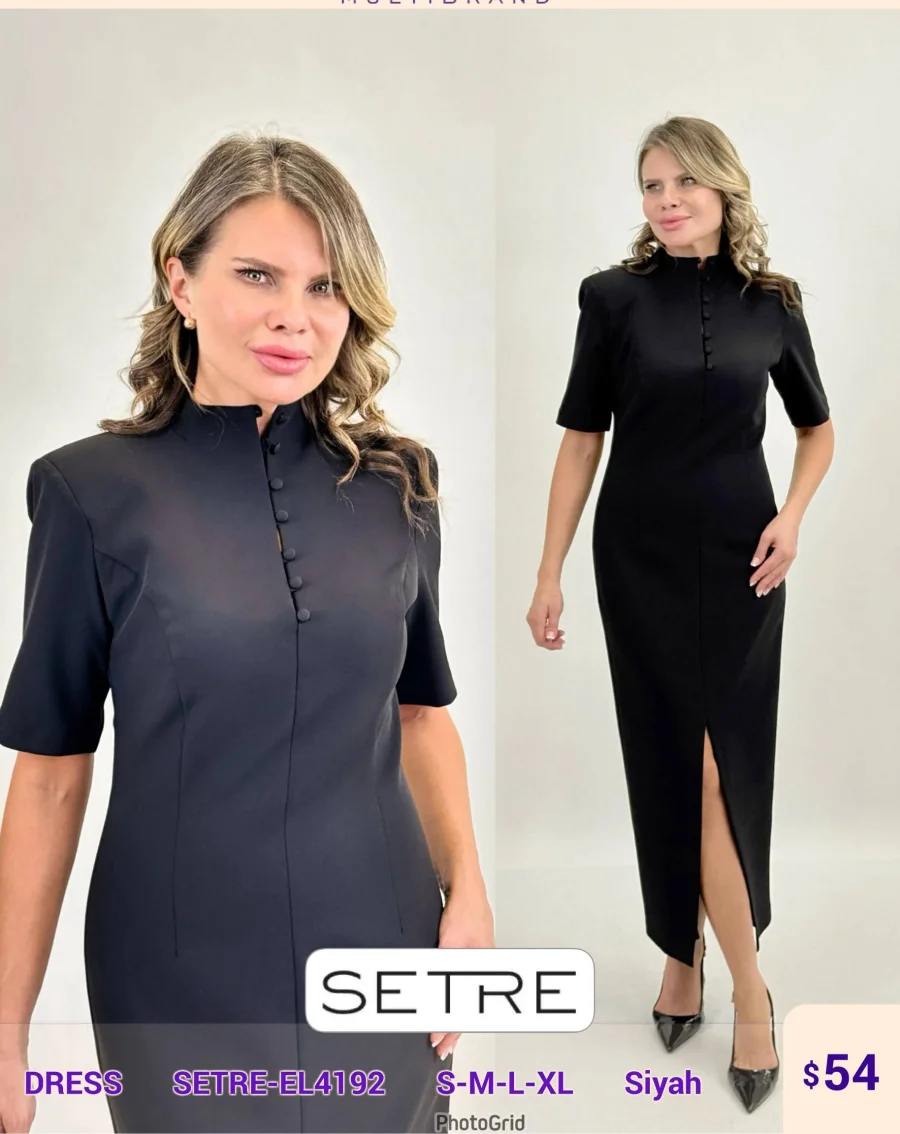 Платье SETRE (Black, модель SETRE-EL4192) оптом