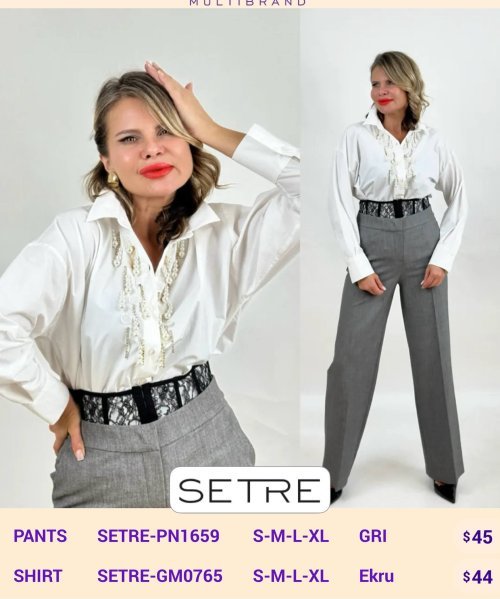 Рубашка SETRE (Кремовый, модель SETRE-GM0765) оптом