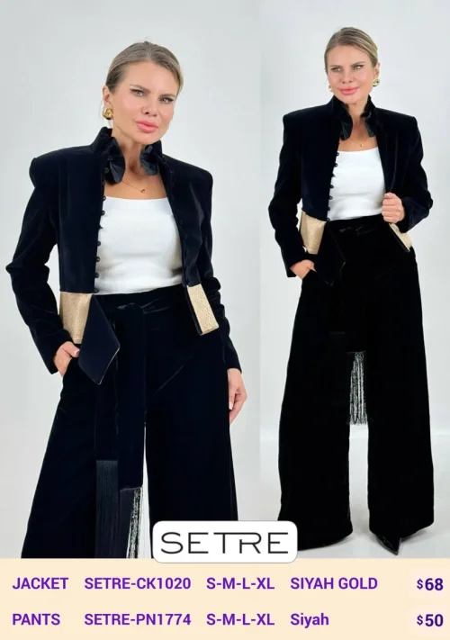 Жакет SETRE (Black, модель SETRE-CK1020) оптом