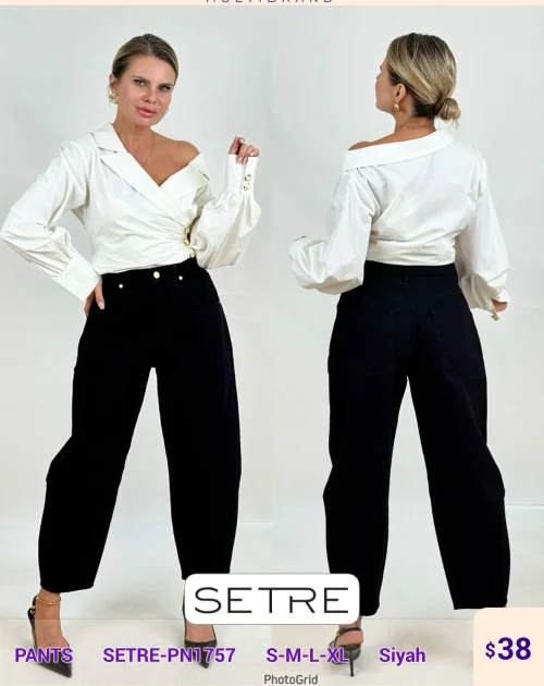 Брюки SETRE (Black, модель SETRE-PN1757) оптом