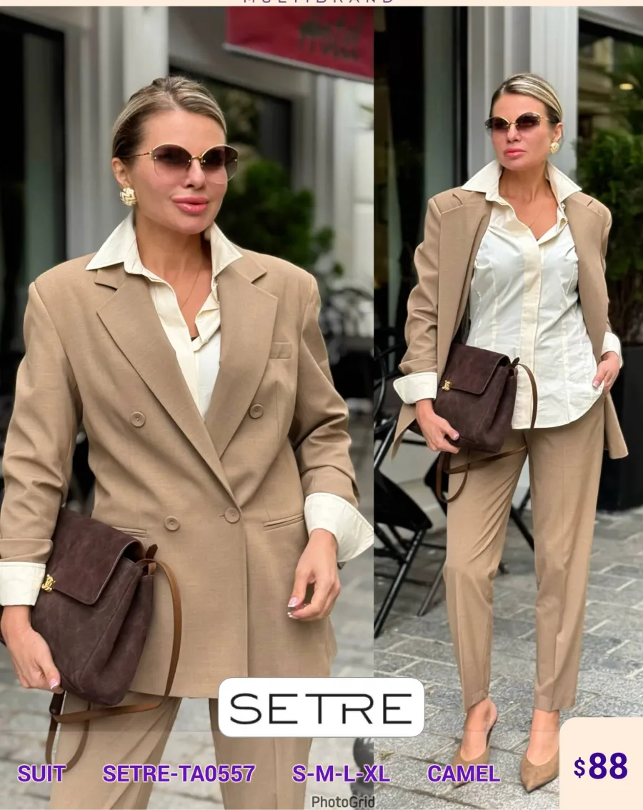 Костюмы и комплекты SETRE (Camel, модель SETRE-TA0557) оптом