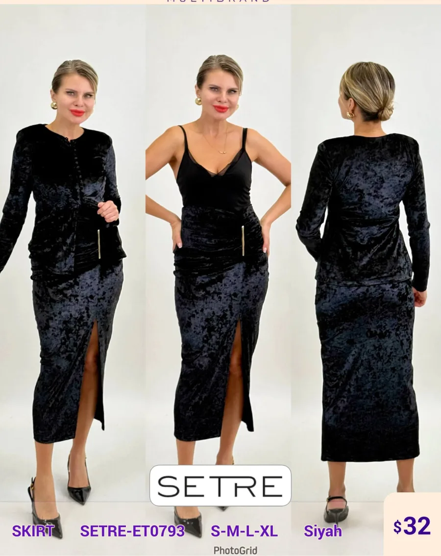 Юбка SETRE (Black, модель SETRE-ET0793) оптом