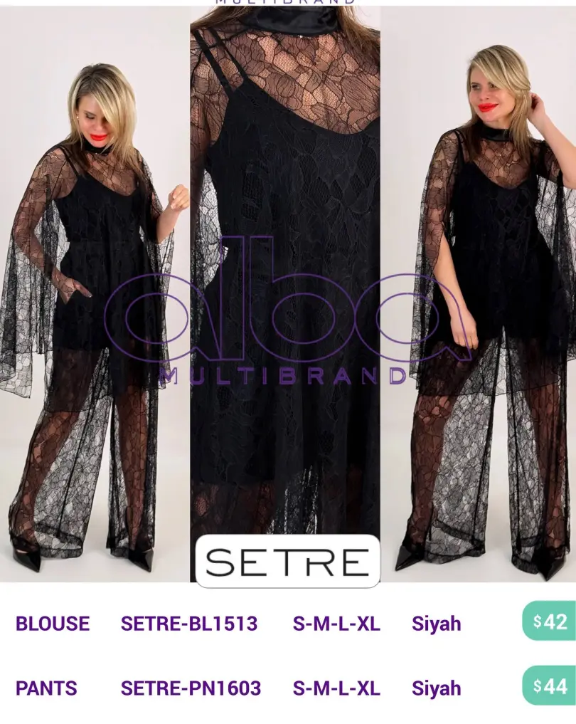 Брюки SETRE (Black, модель SETRE-PN1603) оптом