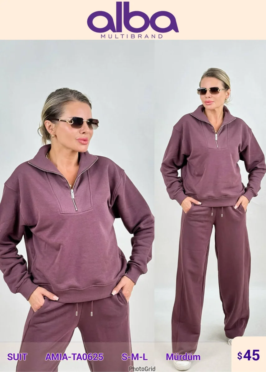 Костюмы и комплекты SETRE (Purple, модель AMIA-TA0625) оптом