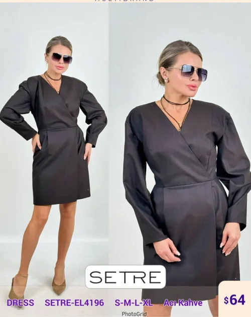 Платье SETRE (Brown, модель SETRE-EL4196) оптом