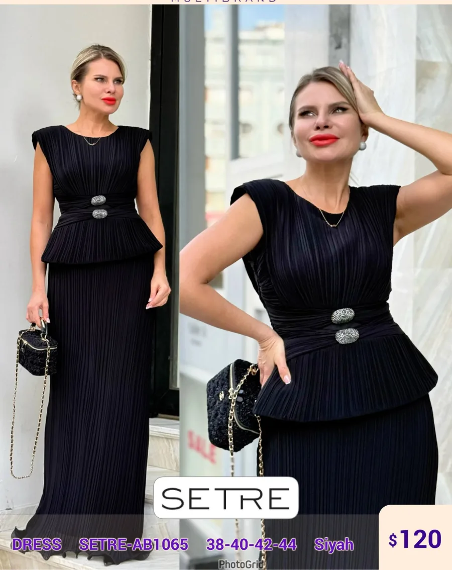 Платье SETRE (Black, модель SETRE-AB1065) оптом