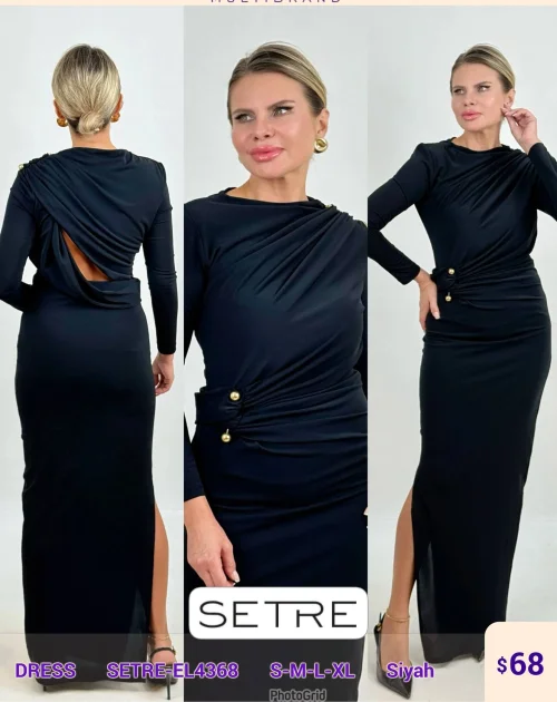 Платье SETRE (Black, модель SETRE-EL4368) оптом