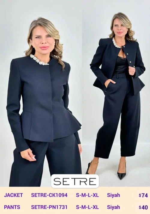 Жакет SETRE (Black, модель SETRE-CK1094) оптом