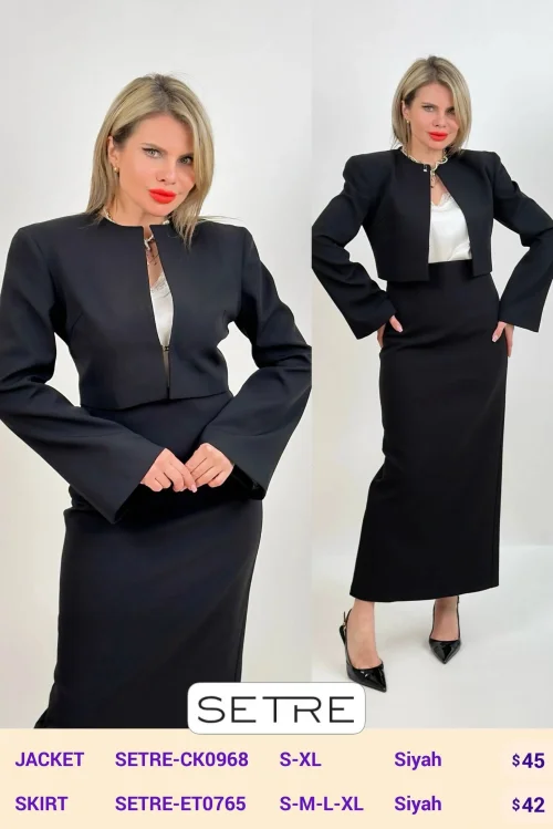 Жакет SETRE (Black, модель SETRE-CK0968) оптом