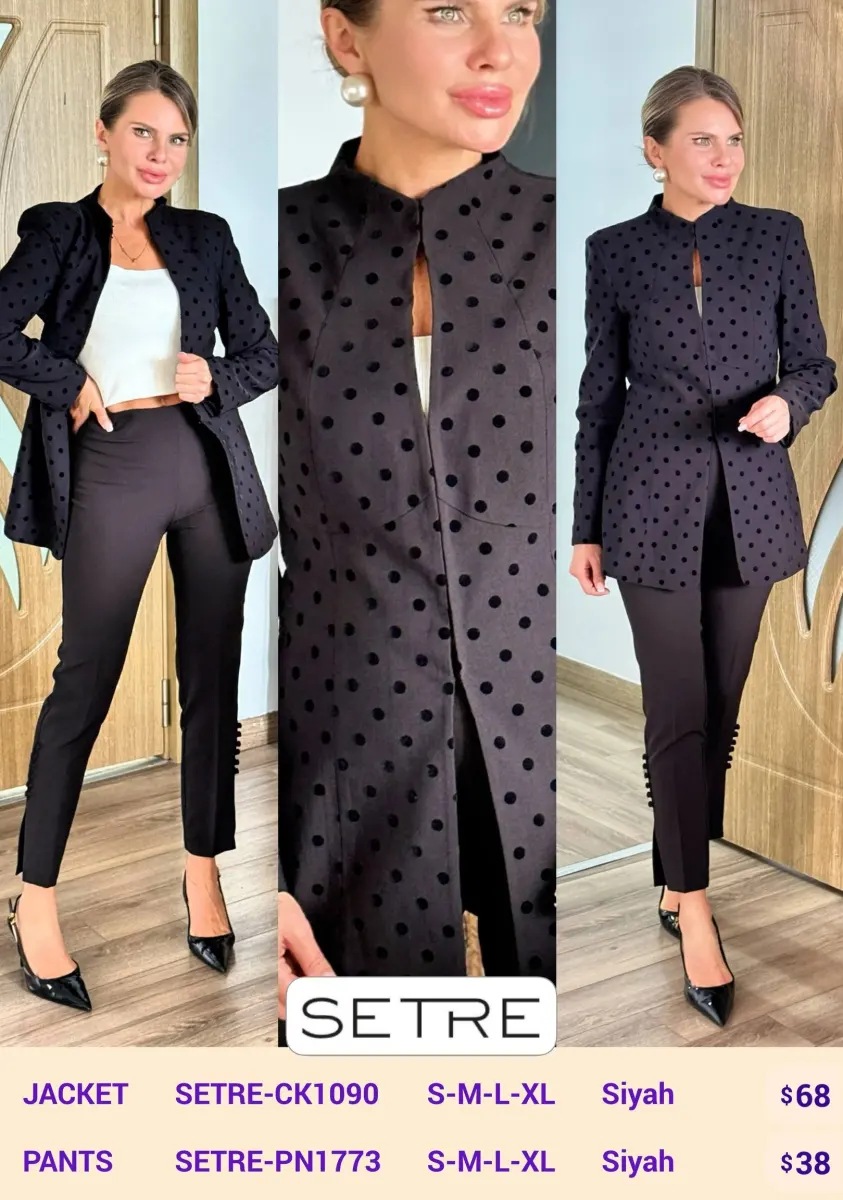 Жакет SETRE (Black, модель SETRE-CK1090) оптом