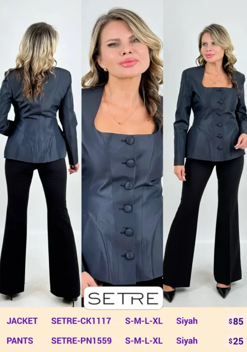 Жакет SETRE (Black, модель SETRE-CK1117) оптом