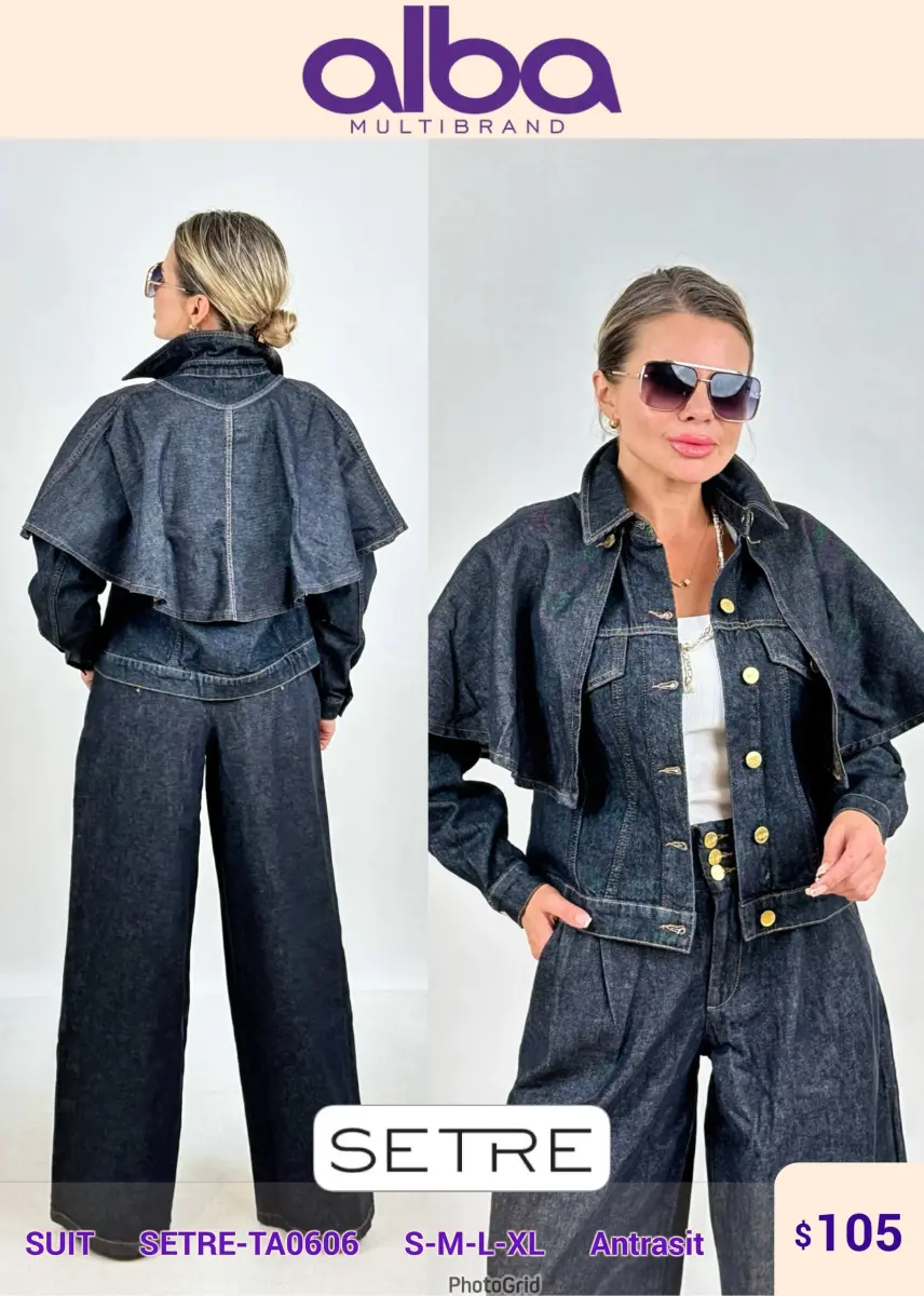 Костюмы и комплекты SETRE (Dark gray, модель SETRE-TA0606) оптом