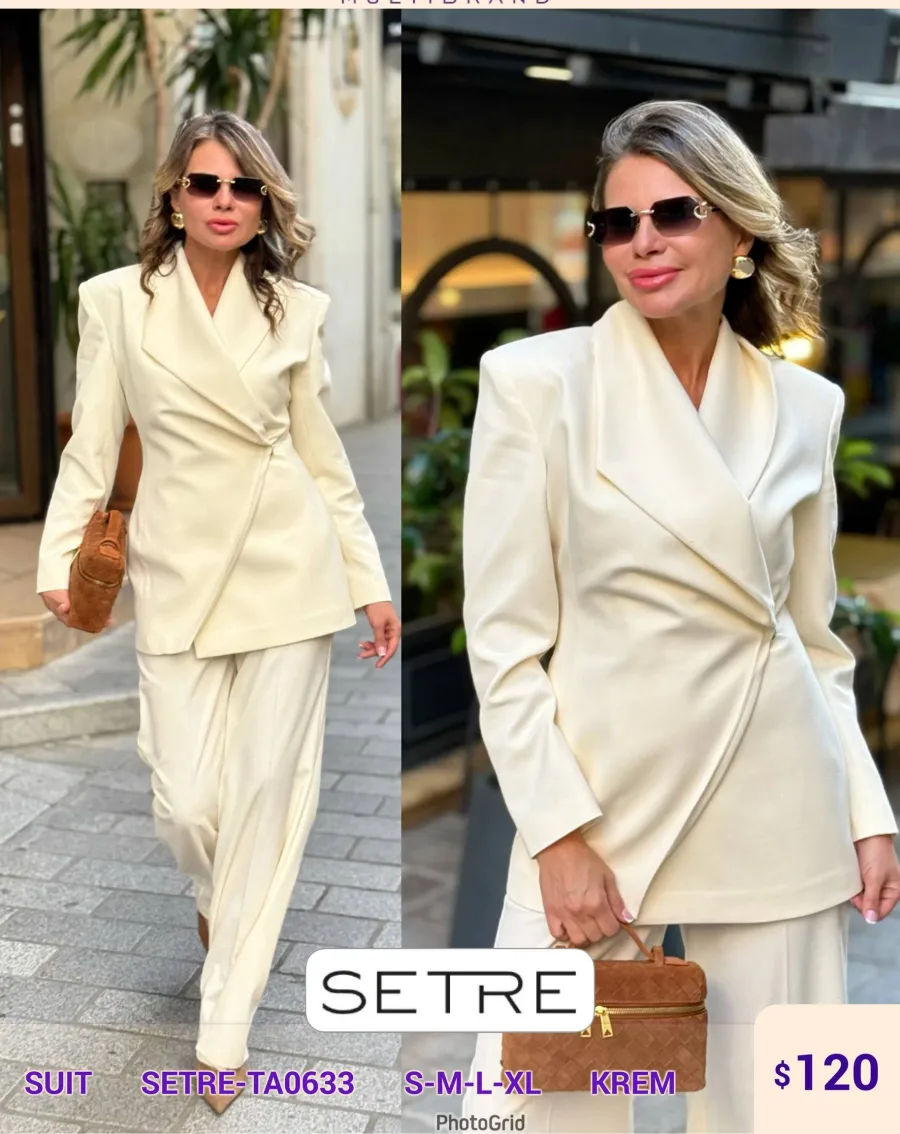 Костюмы и комплекты SETRE (Cream, модель SETRE-TA0633) оптом