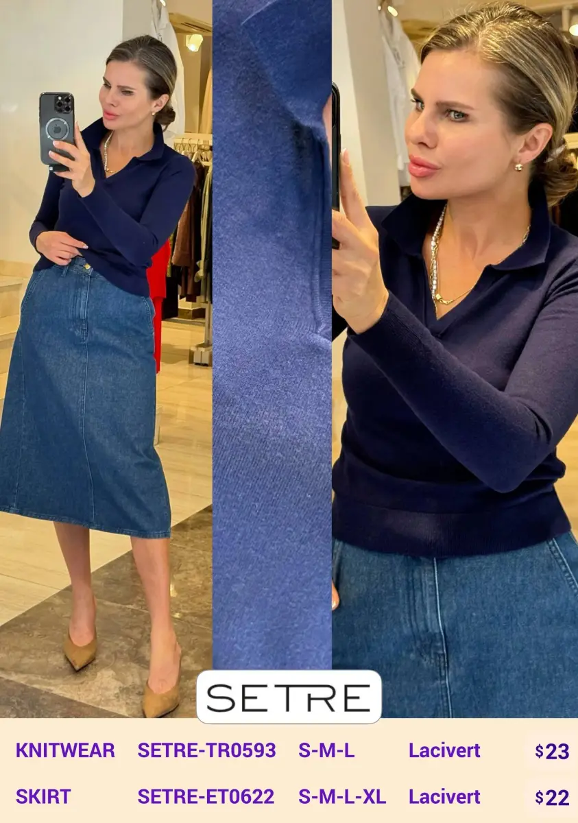 Трикотаж SETRE (Navy, модель SETRE-TR0593) оптом