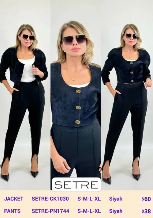 Жакет SETRE (Black, модель SETRE-CK1030) оптом