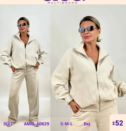 Костюмы и комплекты SETRE (Beige, модель AMIA-A0629) оптом