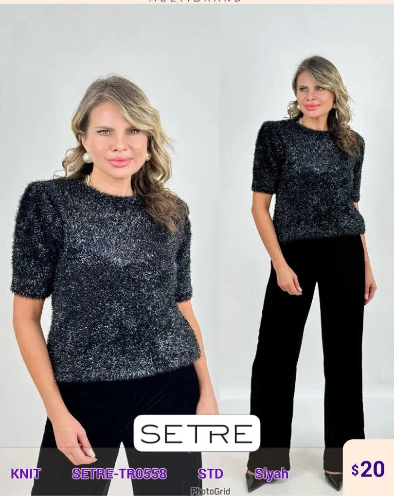 Трикотаж SETRE (Black, модель SETRE-TR0558) оптом